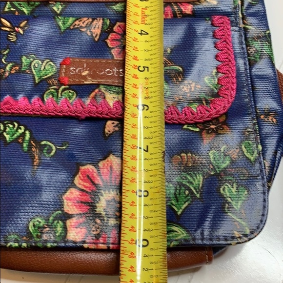 Sakroots Blue Floral Crossbody Bag - Picture 9 of 10